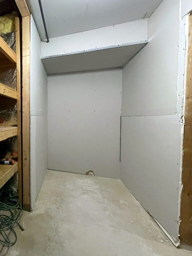 Storage closet, second view — before